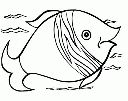 Realistic Tropical Fish Coloring Pages | Clipart Panda - Free 
