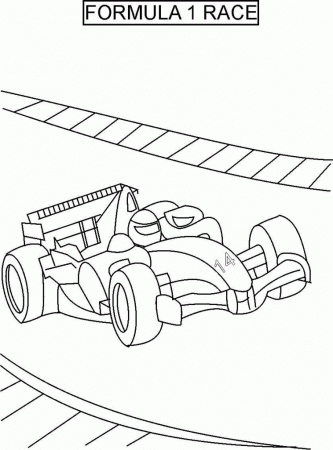 racing car printable coloring pages | Coloring Pages For Kids