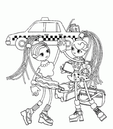 Betty Spaghetti - 999 Coloring Pages