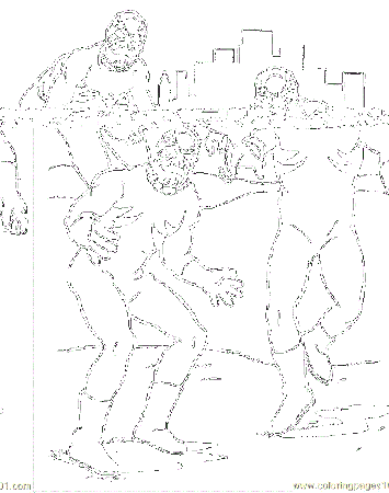 power man Colouring Pages