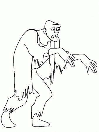 Zombie Coloring Pages : Coloring Book Area Best Source for 