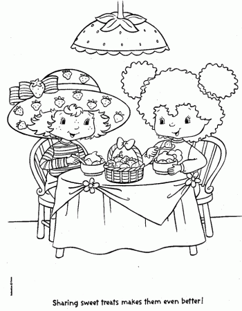 paint strawberries Colouring Pages (page 3)