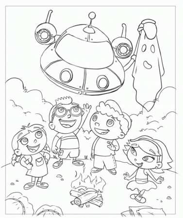 Little Einsteins Coloring Page Educations | 99coloring.com