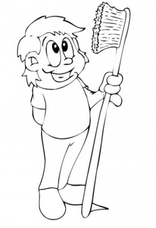 Coloring Pages Sunnybrook Dental 37305 Toothbrush Coloring Pages 