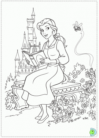 Beauty and the Beast coloring pages disney beauty and the beast 