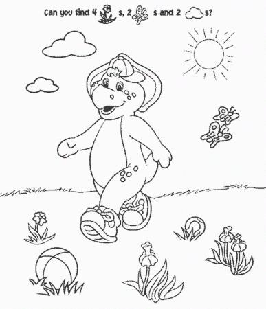 coloring-pages > Barney-friends > 017-BARNEY-AND-FRIENDS-COLORING 