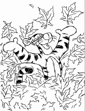 Coloring Pages Of Fall 525 | Free Printable Coloring Pages