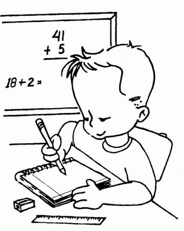 Kids learning addition – free coloring pages Constitution Coloring 