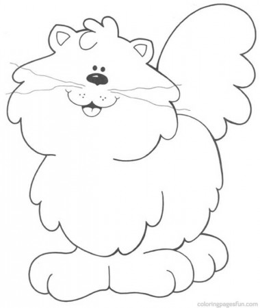 Cats and Kitten Coloring Pages 11 | Free Printable Coloring Pages 