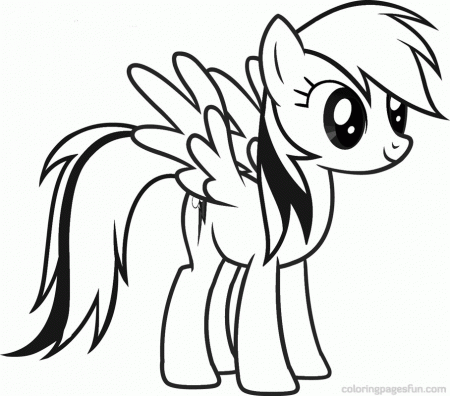 Kids Under My Little Pony Coloring Pages : My Little Pony Coloring 