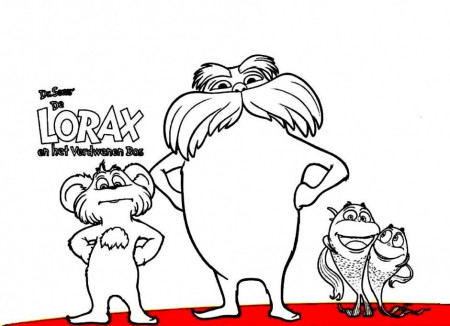 Lorax Coloring Page Coloring Pages 247562 Lorax Coloring Pages