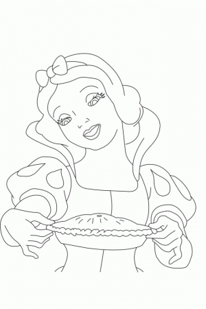 Princess Snow White Colouring Sheets To Print 640×960 #11366 