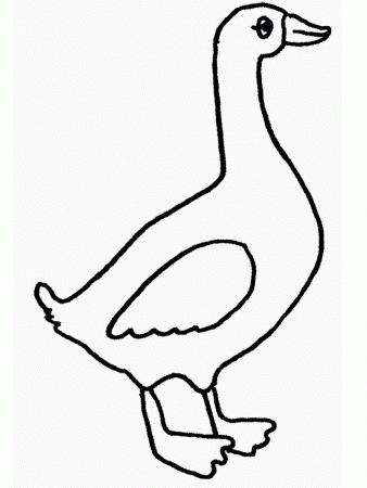 Goose Animals Coloring Pages & Coloring Book