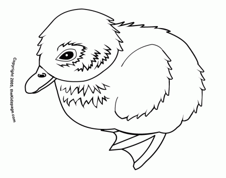 Ugly Duckling Coloring Sheets