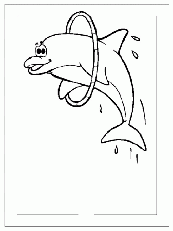 Dolphin Coloring Pages