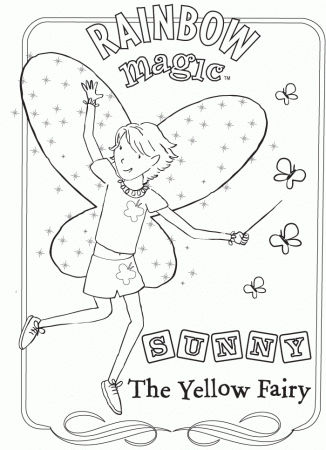 Rainbow Magic Coloring Pages