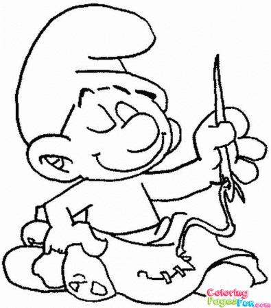 The Smurfs Coloring Pages 3 | Free Printable Coloring Pages 