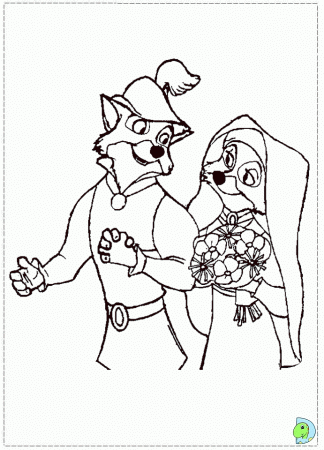 marry Disney Robin Hood Coloring Pages for kids | Best Coloring Pages