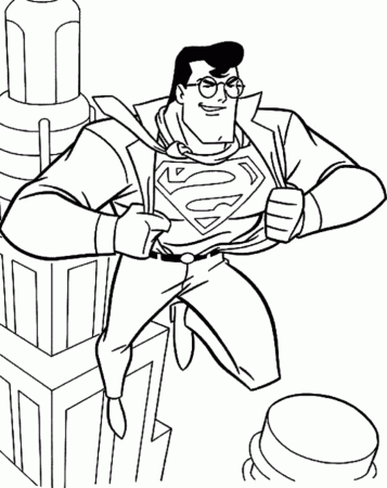 Superman Coloring Pages | ColoringMates.