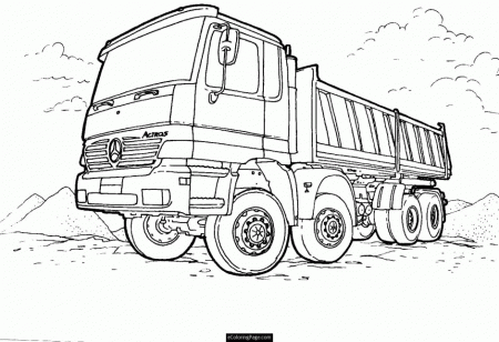 Free Printable Monster Truck Coloring Pages For Kids 4804 Truck 