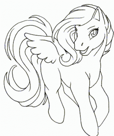 Little Pony Coloring Pages Printable Free My Little Pony 41st 