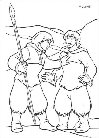 Brother Bear coloring book pages - Brother Bear 19