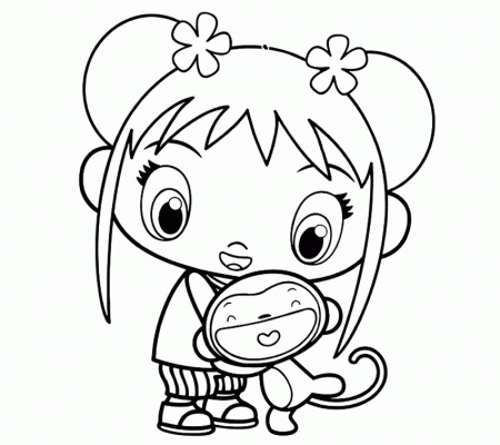 Funny: Easy Kailan Coloring Pages, ~ Coloring Sheets