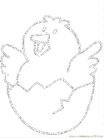 Coloring Pages Easter Coloring Egg (Animals > Others) - free 