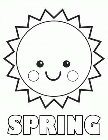 Springtime Activities And Coloring Pages For Toddlers 140 | Free 