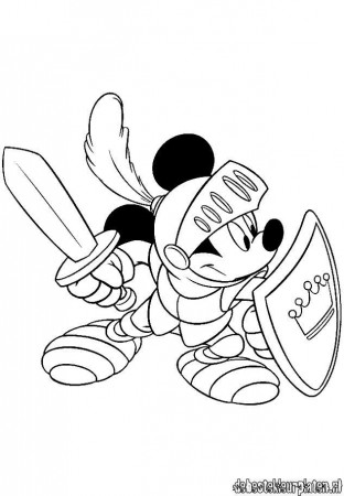 Kids Coloring Minnie And Mickey Mouse Tattoo Page 2