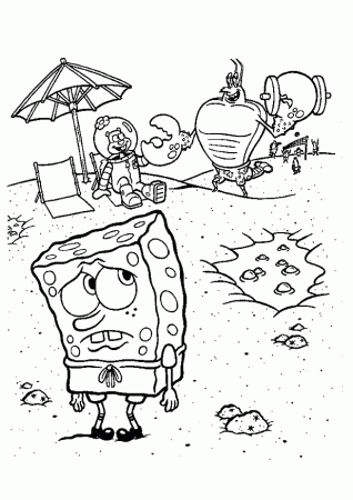 Spong Bob | Coloring pages
