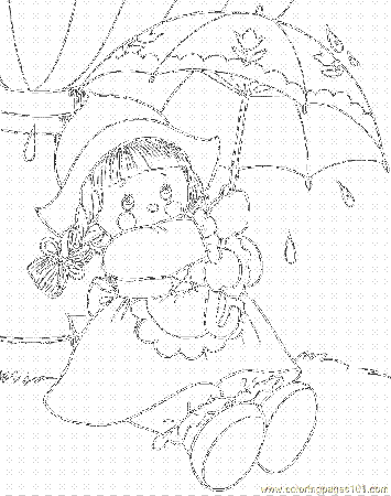 Coloring Pages Raggedy Ann 1 (5) (Cartoons > Raggedy Ann) - free 