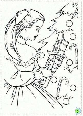 Barbie nutcracker movie coloring pages to Print | coloring pages