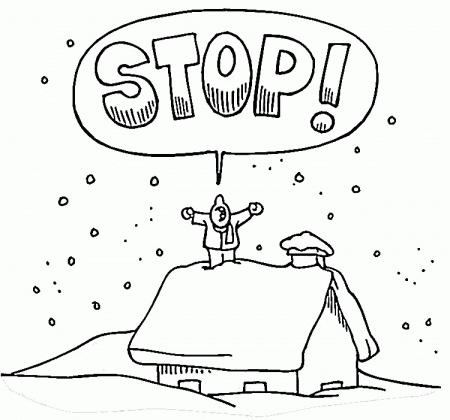 Coloring Pages For Winter | Top Coloring Pages
