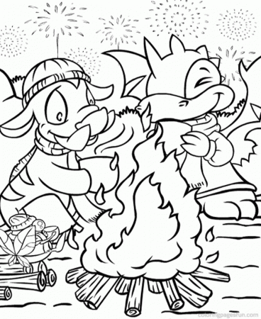 Neopets – Brightvale Coloring Pages 14 | Free Printable Coloring 