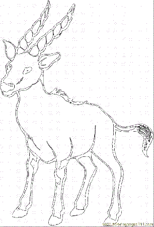 Coloring Pages Goat ready (Mammals > Goat) - free printable 