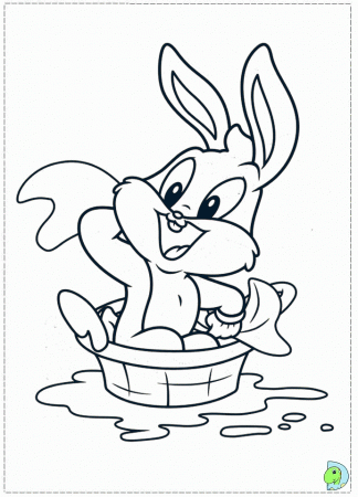 Baby Looney Tunes Coloring page- DinoKids.