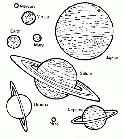 Space Travel Coloring Pages 10