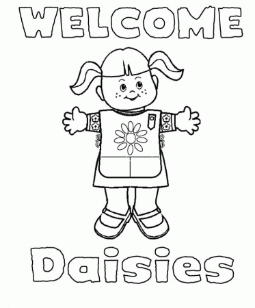 Download Girl Scout Coloring Pages Or Print Girl Scout Coloring 