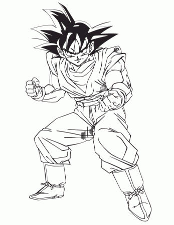 bardock ssj4 Colouring Pages