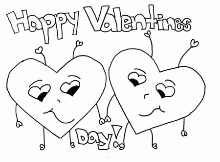 Related Pictures Theme Coloring Pages Valentine S Day Valentine S 
