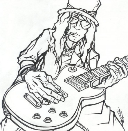 ACDC coloring pages