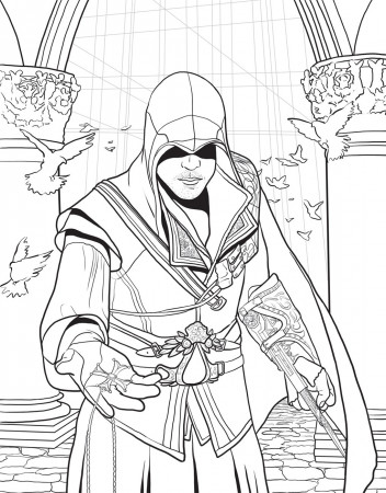 Assassins Creed Colouring Book: Warner Brothers: 9781783707867: Books:  Amazon.com