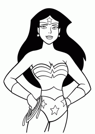 wonder woman coloring pages | Only Coloring Pages