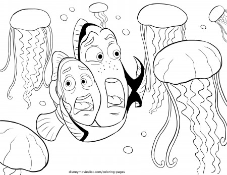 Dory Finding Nemo Coloring Pages | Cooloring.com