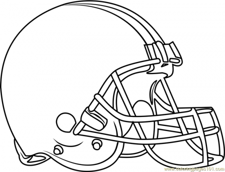 Cleveland Browns Logo Coloring Page - Free NFL Coloring Pages :  ColoringPages101.com