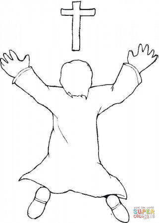 Worship coloring page | Free Printable Coloring Pages