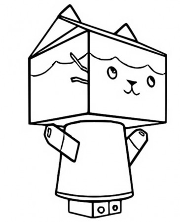 Coloring page Gabby's Dollhouse : Baby Box 5