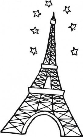 Eiffel Tower Coloring Page - Coloring PagesColoring Pages - ClipArt Best -  ClipArt Best