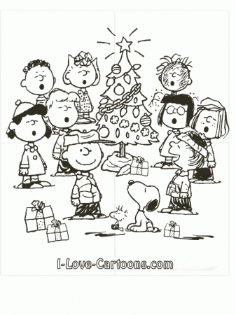 Peanuts Characters Coloring Book - High Quality Coloring Pages